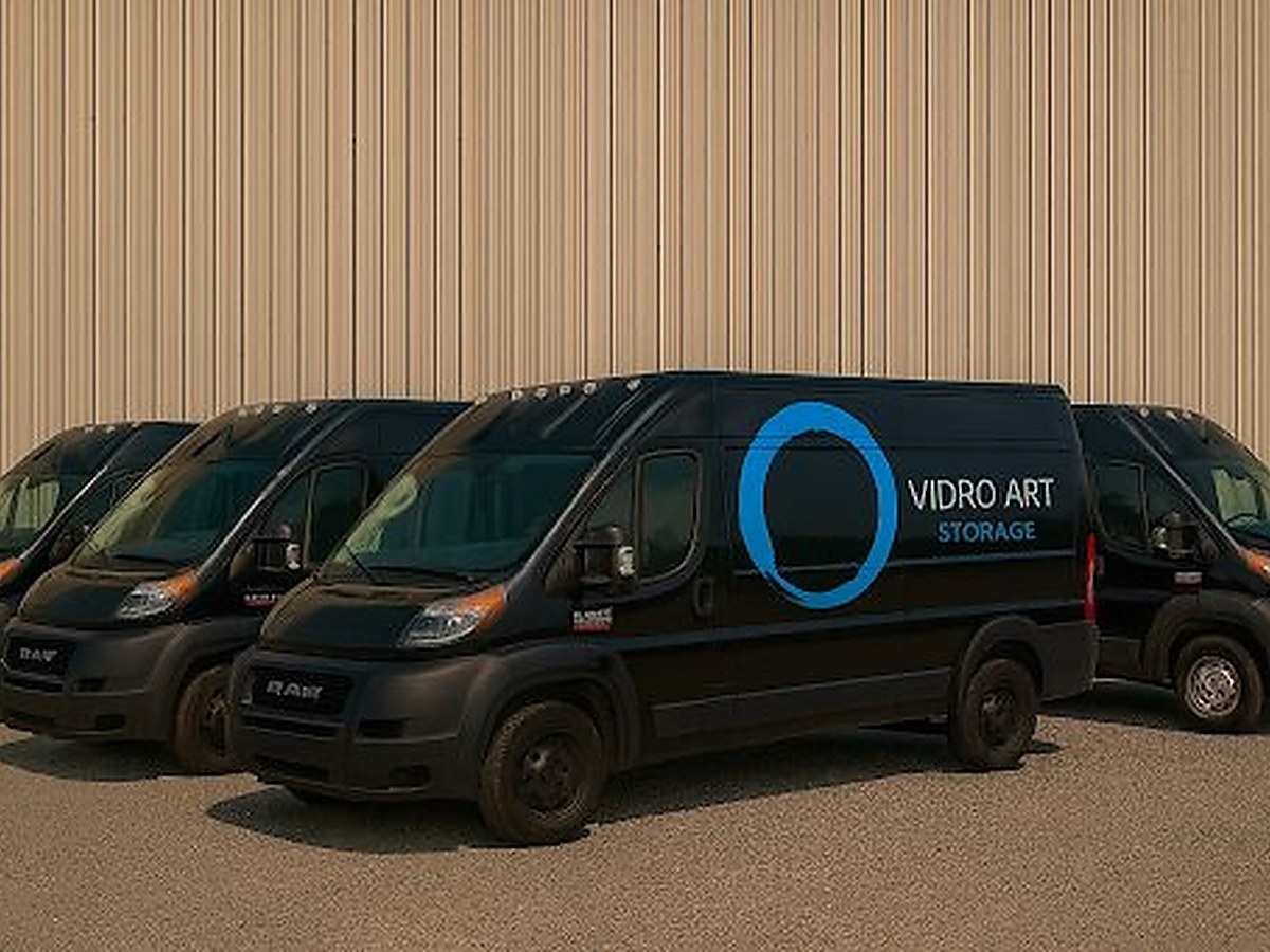 Vidro Art Storage climate-controlled transport vehicle