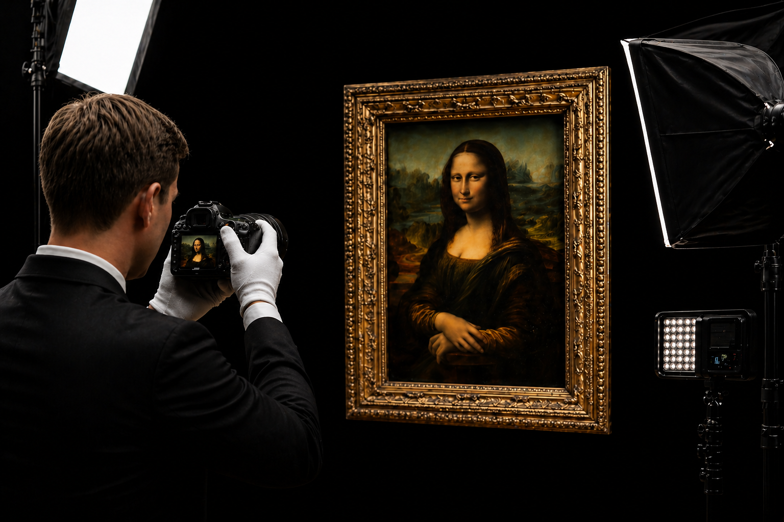 Digital cataloging and condition reporting for fine art